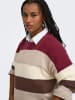 ONLY Carmakoma Trui bordeaux/beige