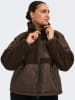 ONLY Carmakoma Fleece vest bruin
