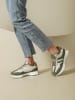 Sixth Sens Sneakers in Khaki/ Creme