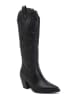 Sixth Sens Westernstiefel in Schwarz