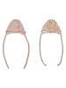 Wheat 2er-Set: Bindemützen "Billie" in Rosa/ Beige