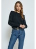 Peppercorn Pullover in Schwarz