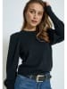 Peppercorn Pullover in Schwarz