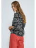 Peppercorn Blouse zwart/wit