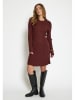 Peppercorn Gebreide jurk bordeaux