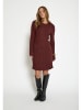 Peppercorn Gebreide jurk bordeaux