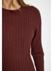 Peppercorn Gebreide jurk bordeaux