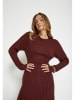 Peppercorn Gebreide jurk bordeaux