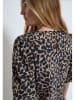 Peppercorn Bluse in Hellbraun/ Schwarz