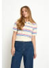 Peppercorn Trui wit/blauw/roze