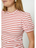 Peppercorn Shirt in Altrosa/ Weiß