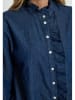 Peppercorn Spijkerblouse donkerblauw
