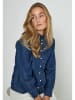 Peppercorn Spijkerblouse donkerblauw