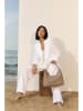 Christian Laurier Leren shopper "Aliz" beige - (B)43 x (H)25 x (D)10 cm