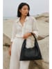 Christian Laurier Leren shopper "Azia" zwart - (B)42 x (H)43 x (D)14 cm