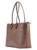 Christian Laurier Leder-Schultertasche "Serinity" in Hellbraun - (B)40 x (H)22 x (T)11 cm