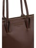 Christian Laurier Leder-Schultertasche "Serinity" in Hellbraun - (B)40 x (H)22 x (T)11 cm