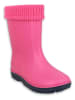Beck Gummistiefel "Basic" in Pink