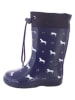 Beck Rubberlaarzen "Horses" donkerblauw