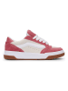 Vans Skórzane sneakersy w kolorze różowo-białym