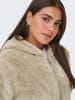 ONLY Carmakoma Fleecejacke in Sand