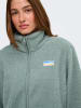 ONLY Fleecejacke in Hellgrün