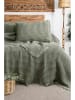 Elizabed 3-delige bedspreiset "Norah" kaki
