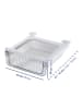 Wenko Organizer "Kira" w kolorze białym do lodówki - 24 x 10 x 27 cm