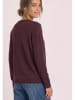 Street One Sweter w kolorze bordowym