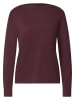 Street One Sweter w kolorze bordowym
