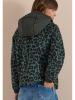 Cecil Übergangsjacke in Petrol/ Schwarz