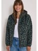 Cecil Übergangsjacke in Petrol/ Schwarz