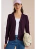 Cecil Cardigan in Aubergine