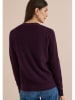 Cecil Cardigan in Aubergine