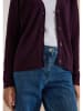 Cecil Cardigan in Aubergine