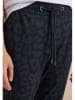 Cecil Broek donkerblauw/grijs