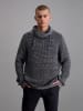 Pioneer Sweter w kolorze granatowym