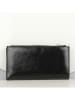 Lucky Bees Leren portemonnee zwart - (B)19,5 x (H)10,5 cm