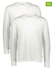 Marc O'Polo 2er-Set: Longsleeves in Weiß