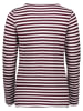 Marc O'Polo Longsleeve in Bordeaux/ Creme