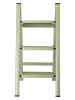 Vigar Drabina domowa w kolorze zielonym - 42 x 84 x 66 cm