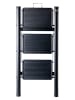 Vigar Drabina domowa w kolorze czarnym - 42 x 84 x 66 cm