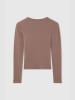 Champion Longsleeve in Hellbraun