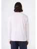 Champion Male LS Tee in Weiß