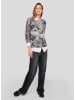 Rabe Pullover in Anthrazit/ Grau
