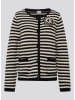Rabe Cardigan in Schwarz/ Creme