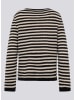 Rabe Cardigan in Schwarz/ Creme