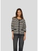 Rabe Cardigan in Schwarz/ Creme