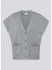 Rabe Strickweste in Grau