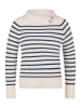 Rabe Rollkragenpullover in Creme/ Blau